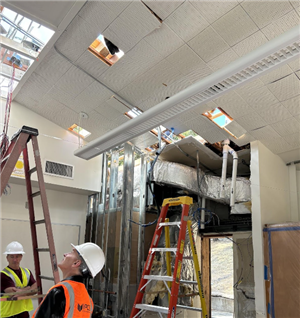 North HVAC installation
